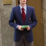 Finn Wolfhard Saturday Night 2024 Blue Blazer