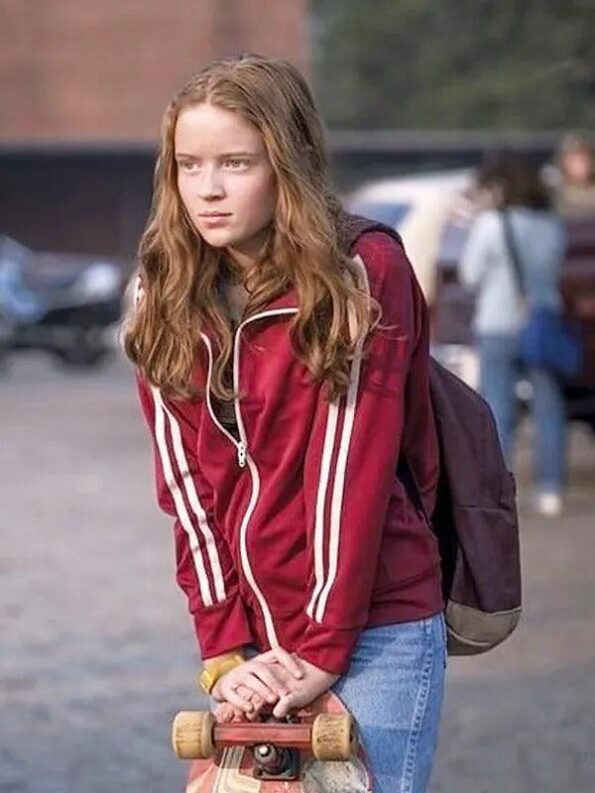 Max Mayfield Red Fleece Jacket Stranger Things Season 4 - PINESMAX