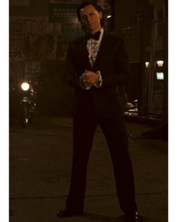 Loki Season 2 Tom Hiddleston Black Suit - PINESMAX