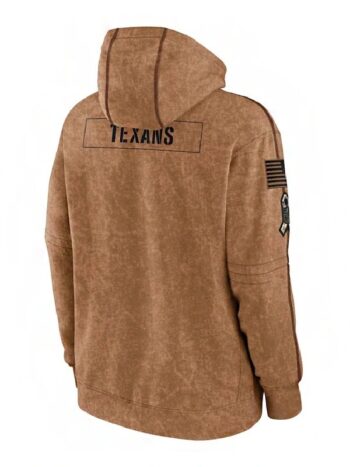 Houston Texans 2023 Brown Hoodie - PINESMAX