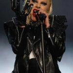 Lady Gaga The Chromatica Ball Black Leather Jacket
