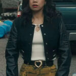 The-Equalizer-Season-02-Liza-Lapira-Black-Bomber-Jacket