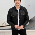 Henry Golding The Ministry of Ungentlemanly Warfare Leather Jacket