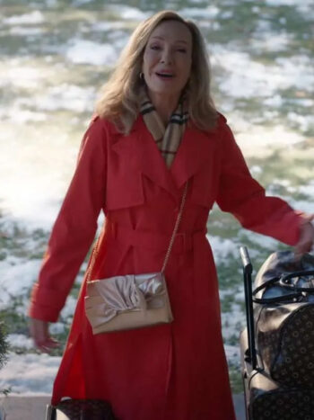 Laura Soltis This Time Each Year 2024 Red Coat