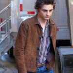 A Complete Unknown 2025 Timothee Chalamet Brown Jacket