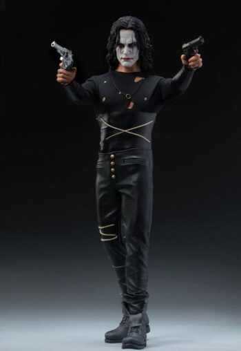 Brandon Lee The Crow Movie Leather Trouser Pant - PINESMAX