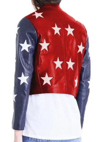 Independence Day Cropped Jacket For Womens - PINESMAX