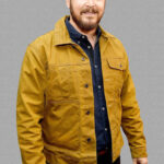 Rip Wheeler Yellowstone Cole Hauser Mustard Jacket