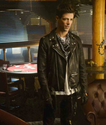 Elseworlds The Flash Barry Allen Biker Jacket