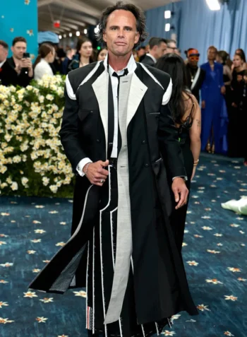 Walton Goggins Met Gala Red Carpet 2025 Black Coat