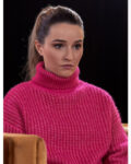 Apple Cider Vinegar 2025 Kaitlyn Dever Pink Sweater
