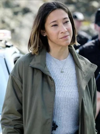 Sarah Truong Hudson and Rex S04 Green Coat