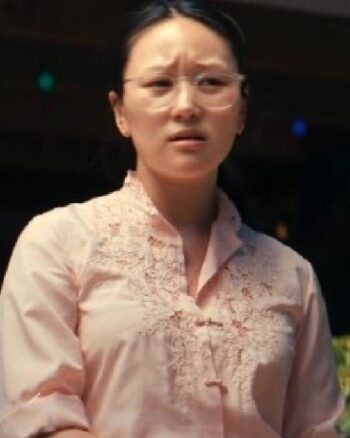 The Survivors Yerin Ha Pink Lace Blouse