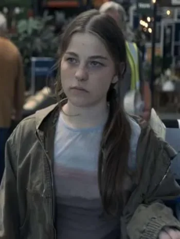 Adolescence Amelie Pease Brown Jacket
