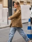 Paris-Street-Style-Emma-Watson-Brown-Jacket