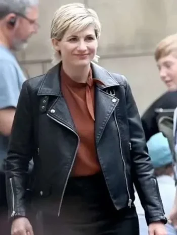 Toxic Town Susan McIntyre Black Biker Leather Jacket