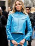 alix-earle-pfw-2025-blue-leather-jacket-1161617718
