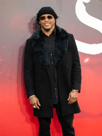 Sinners 2025 Anthony Yarde Black Peacoat